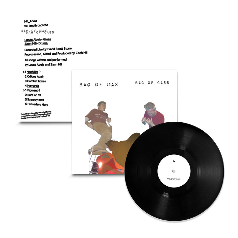 Zach Hill & Lucas Abela - Bag of Max Bag of Cass (LP)