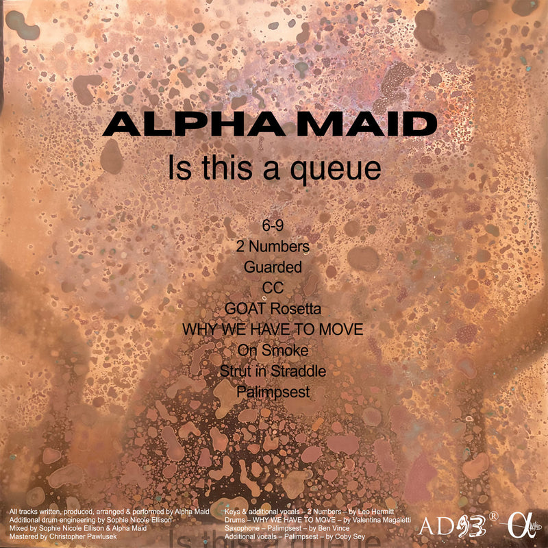 Alpha Maid -  Is this a queue (LP)