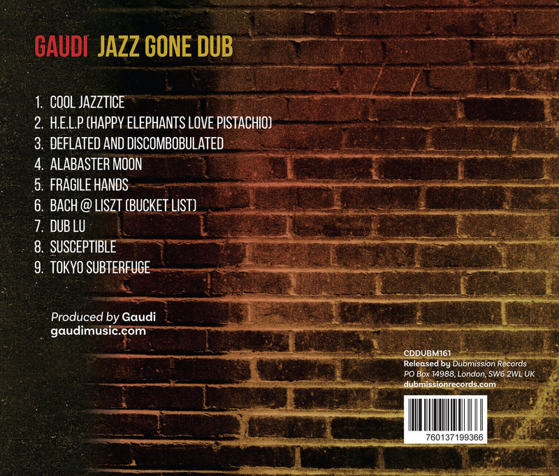GAUDI - Jazz Gone Dub (CD) – Meditations