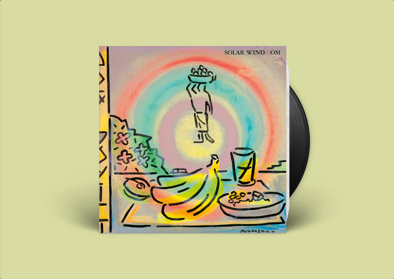 OM SOLAR WIND LP プロモ盤 羽野誠司 ETHNO JAZZ OM - Solar Wind (LP) – Meditations
