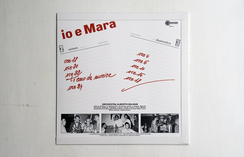 Alberto Baldan Bembo - Io E Mara (LP)