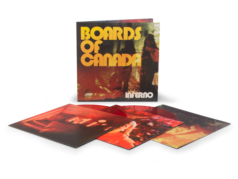 Boards of Canada - Inferno (Transparent Red Vinyl 2LP+Obi