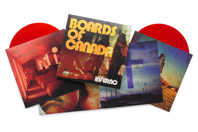 Boards of  アナログレコード Boards of Canada - Inferno (Transparent Red Vinyl 2LP+Obi