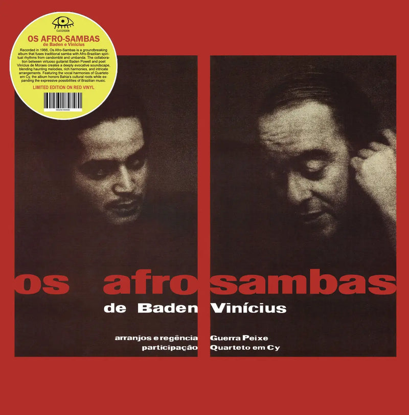 Baden Powell & Vinicius de Moraes - Os Afro Sambas (Red Vinyl LP)