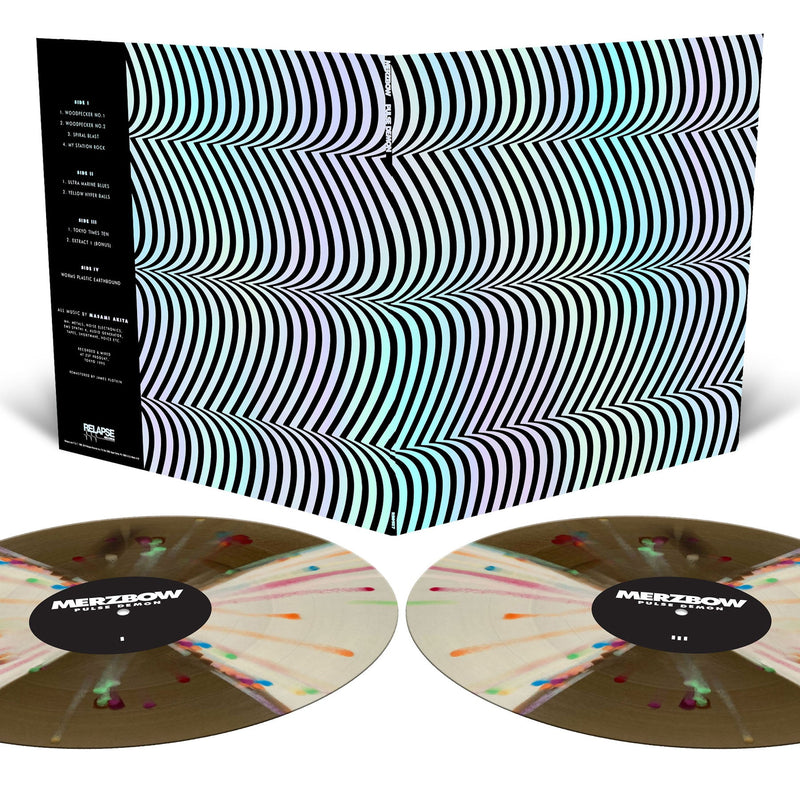 Pulse Demon Merzbow - Pulse Demon (Remaster Reissue) (Black Ice and Milky Clear Qu ...