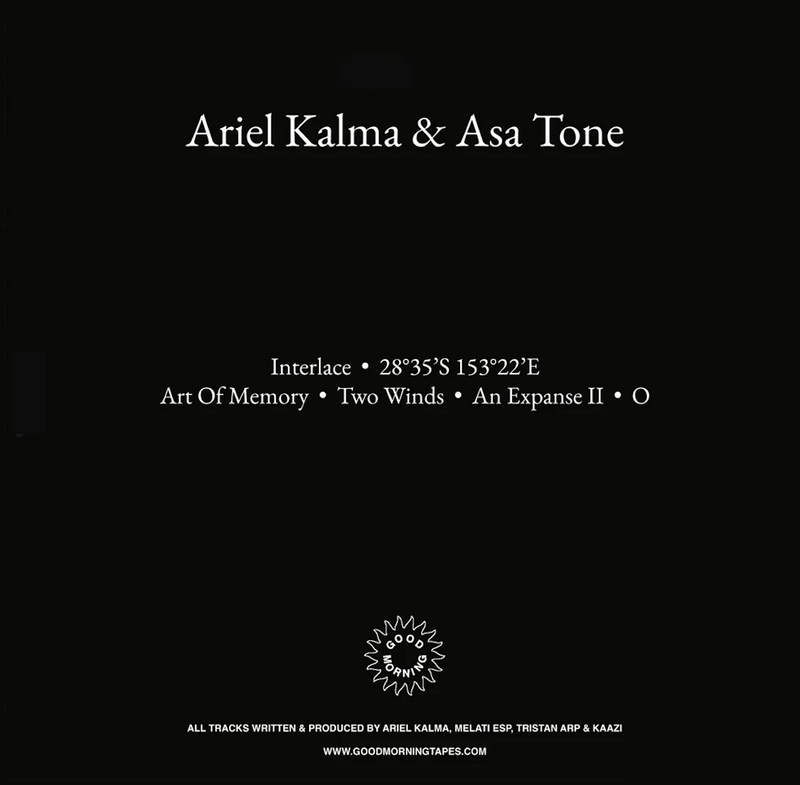Ariel Kalma & Asa Tone - ◯ (LP) – Meditations Ariel Kalma & Asa Tone - ◯ (LP) – Meditations