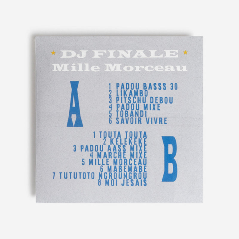 DJ Finale - Mille Morceau (Silver Vinyl LP)