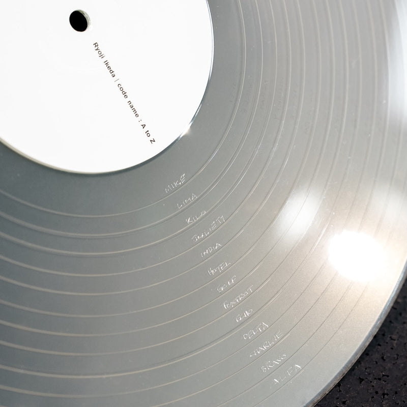 池田亮司 Ryoji Ikeda - code name: A-Z (LP) – Meditations