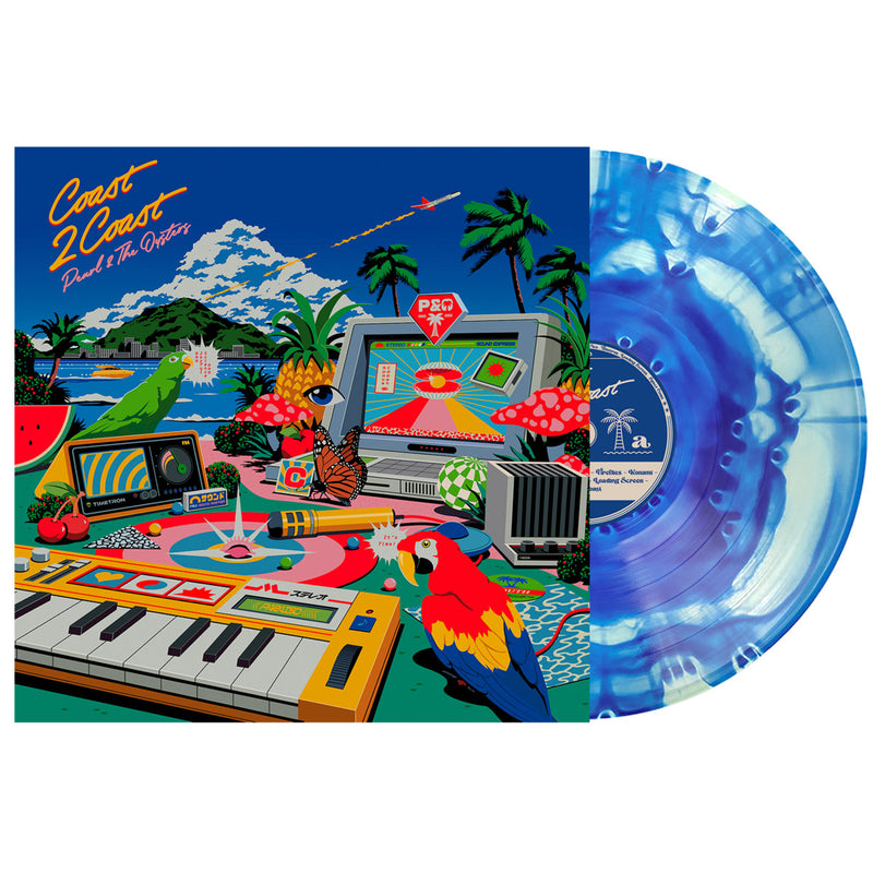 Pearl & The Oysters - Coast 2 Coast LP (Blue Wave Color LP)