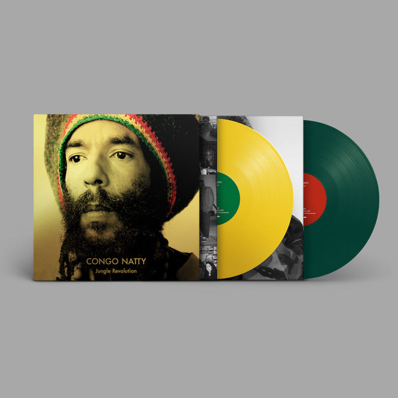 Congo Natty - Jungle Revolution (Yellow and Green Vinyl 2LP+DL)