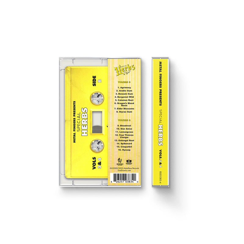 MF DOOM - Metal Fingers Presents: Special Herbs Vol. 3 & 4 (CS)