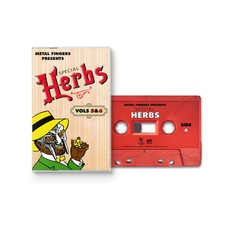 MF DOOM - Metal Fingers Presents: Special Herbs Vol. 5 & 6 (CS)