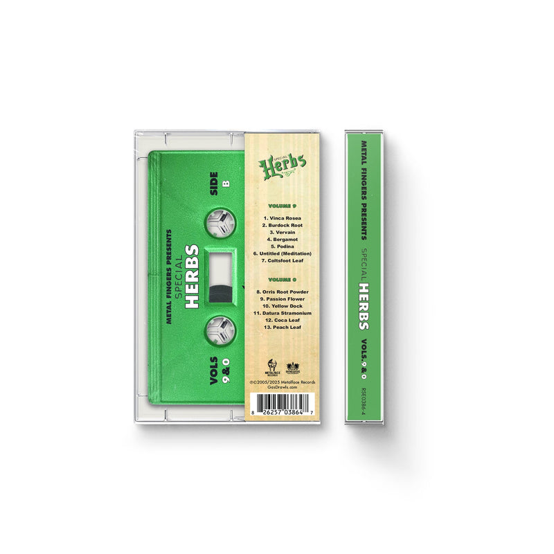 MF DOOM - Metal Fingers Presents: Special Herbs Vol. 9 & 0 (CS)