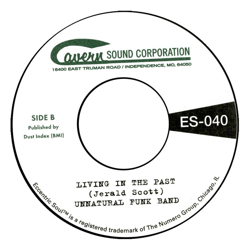 Unnatural Funk Band  - Strange Happenings b/w Living In The Past (Natural Grass Vinyl 7")