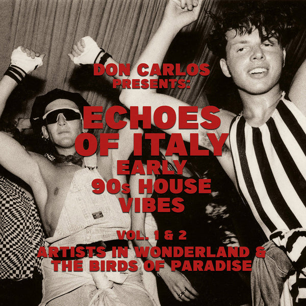 V.A. Don Carlos - Echoes Of Italy Vol.1 - Early 90's House Vibes - Artists in Wonderland (2LP)