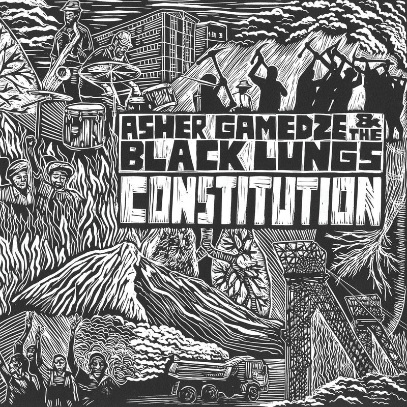 Asher Gamedze & The Black Lungs - Constitution (2LP)