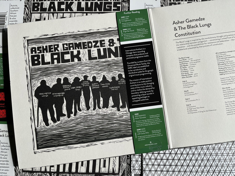 Asher Gamedze & The Black Lungs - Constitution (2LP)