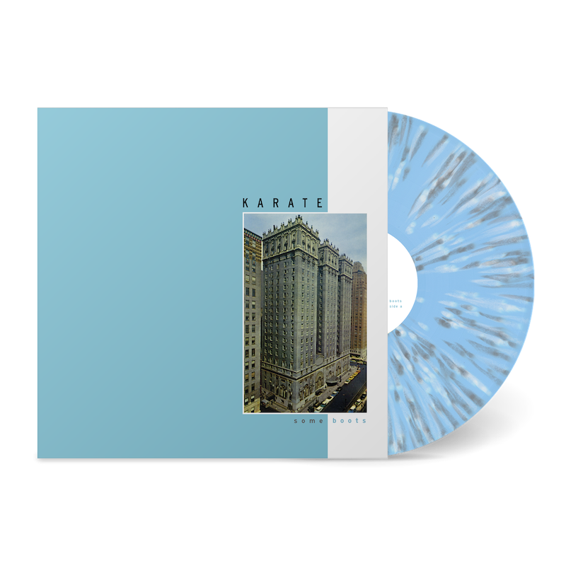 Karate - Some Boots (Transparent Light Blue & Grey Vinyl LP)
