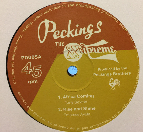 Tony Sexton – Africa Coming (12")