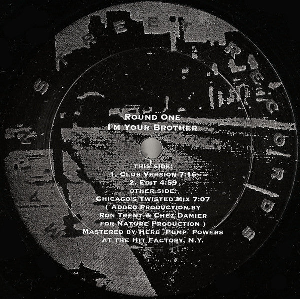 Round Two - I'm Your Brother (12")