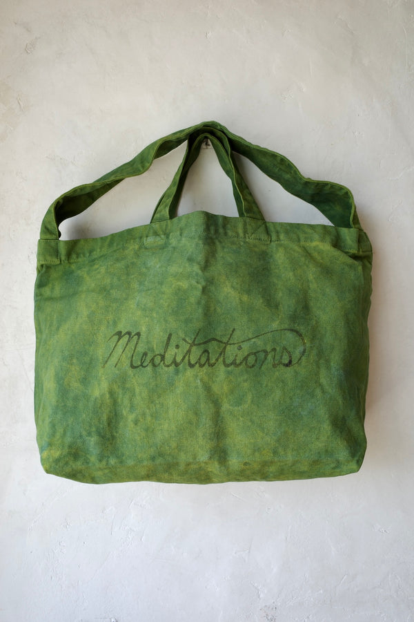 Meditations Shoulder Bag・Kitta Natural Dye (琉球藍x福木)