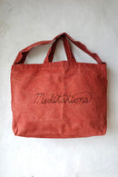 Meditations Shoulder Bag・Kitta Natural Dye (茜x想思樹)