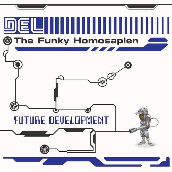 洋楽 Del tha Funky Homosapien-LP Del The Funky Homosapien - Future Development (Metallic Blue Vinyl