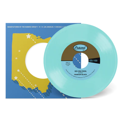 Marion Black - Go On Fool / Who Knows (Sky Blue Vinyl 7")