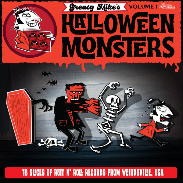 V.A. - Greasy Mike's Halloween Monsters (LP)