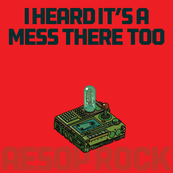 Aesop Rock - I Heard It's A Mess There Too (Apple Red Opaque Vinyl LP)