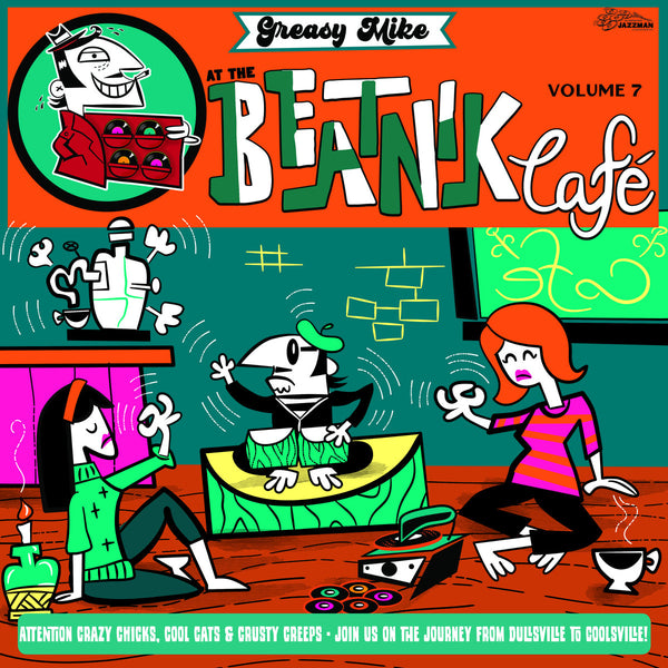 Various Artists - Greasy Mike at the Beatnik Cafe (LP)