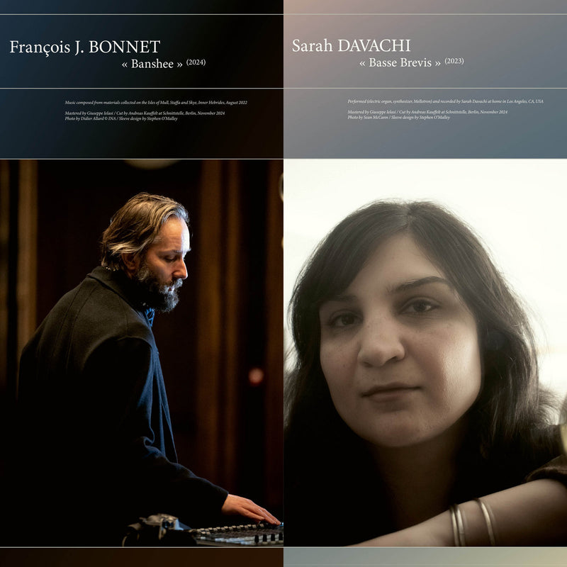 François J. Bonnet & Sarah Davachi - Banshee / Basse Brevis (LP)