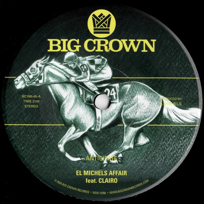 El Michels Affair - Anticipate b/w Indifference (7")