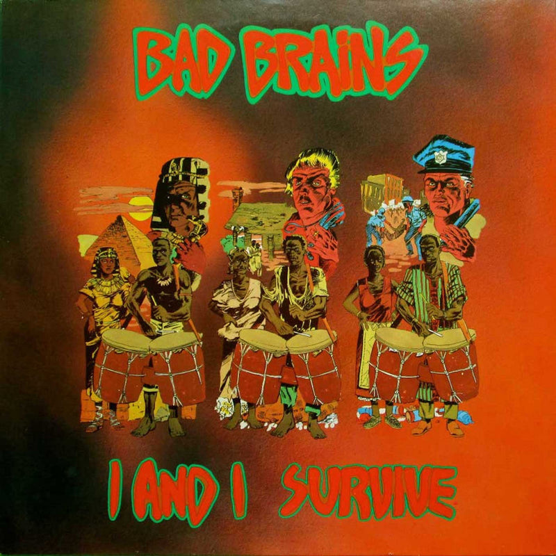 Bad Brains『Bad Brains』LP 97年 ROIR再発盤 BAD BRAINS / Bad Brains (Red Vinyl) (Direct Metal Mastering