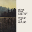 Current Joys & Beach Fossils - Cooking/Inside Out (Opaque White Vinyl 7")