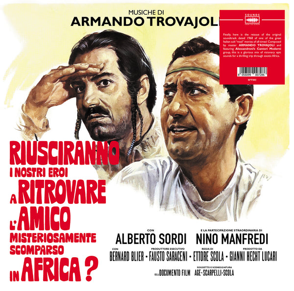 Armando Trovajoli - Riusciranno I Nostri Ero A Ritrovare L’ Amico Misteriosamente Scomparso In Africa? (LP)