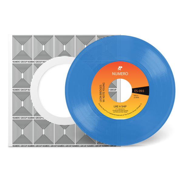 Leon Bridges & Pastor T. L. Barrett - Like A Ship  (Clear Blue Vinyl 7")