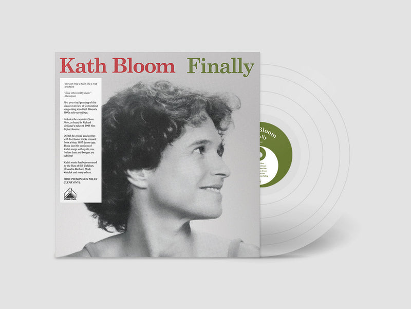 Kath Bloom - Finally (2023 edition) (Milky Clear Vinyl LP)