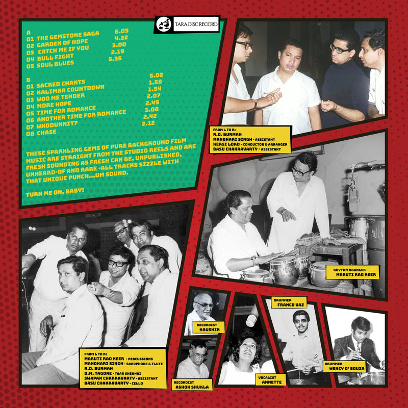 R.D. Burman - Film Background Score, 1970s (LP) – Meditations