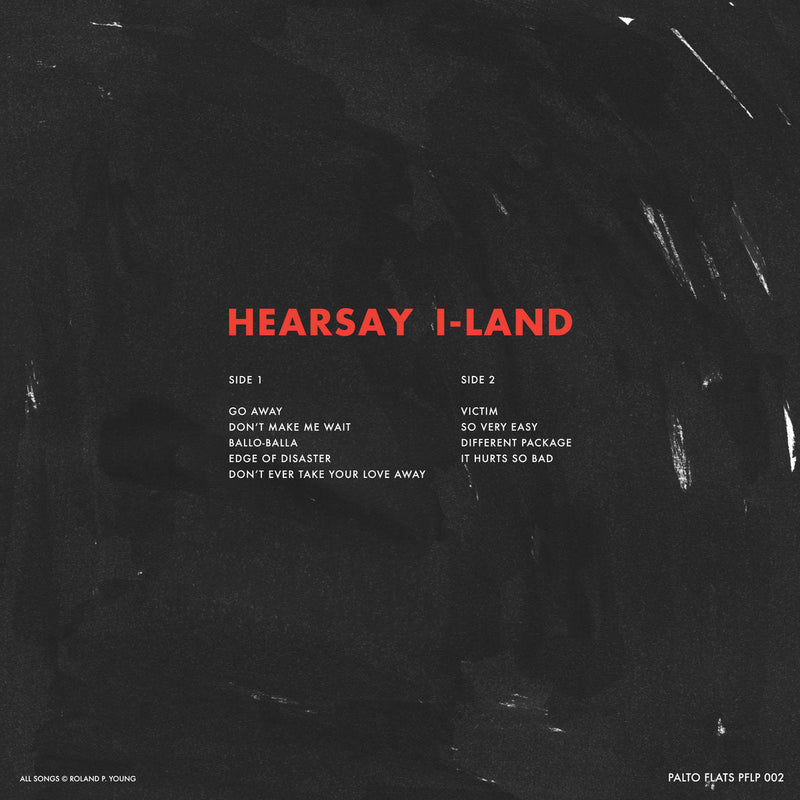 Roland P. Young - Hearsay I-Land (LP)
