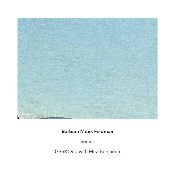 Barbara Monk Feldman - Verses (CD)