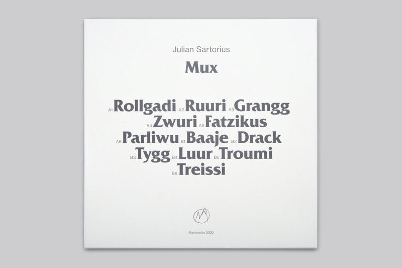 Julian Sartorius - Mux (LP+DL)