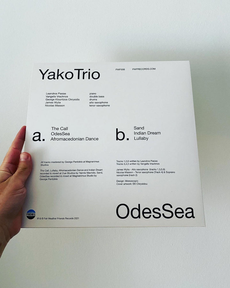 Yako Trio - OdesSea (LP)
