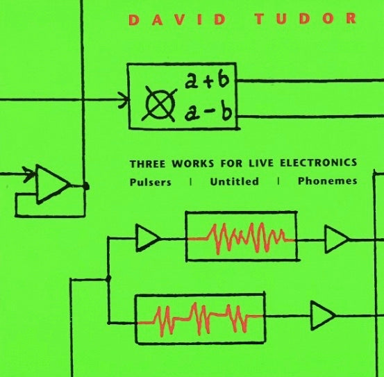 David Tudor - Three Works For Live Electronics (CD)