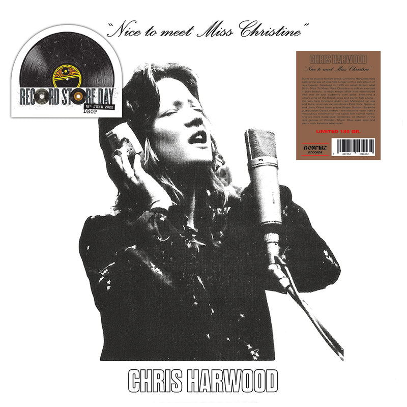 Chris Harwood - Nice To Meet Miss Christine (LP)