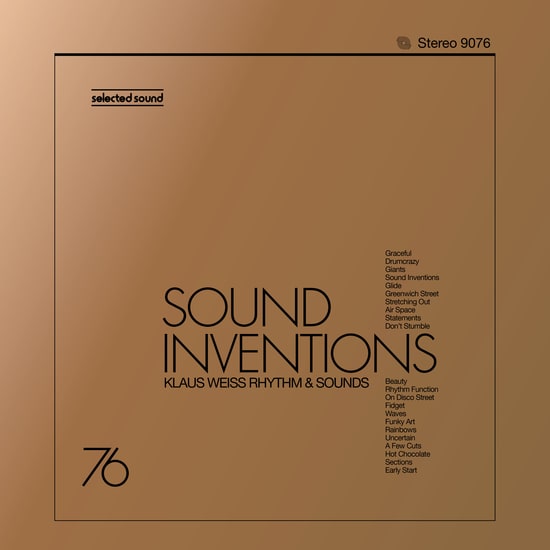 Klaus Weiss Rhythm and Sounds - Sound Inventions (LP)