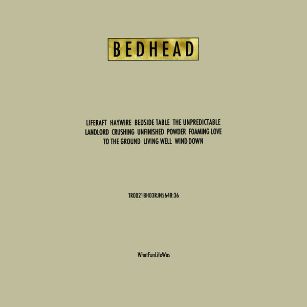 Bedhead - WhatFunLifeWas (Powder White Vinyl LP)