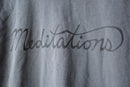 Meditations Classic Logo Garment Dyed 6.1oz T-Shirt