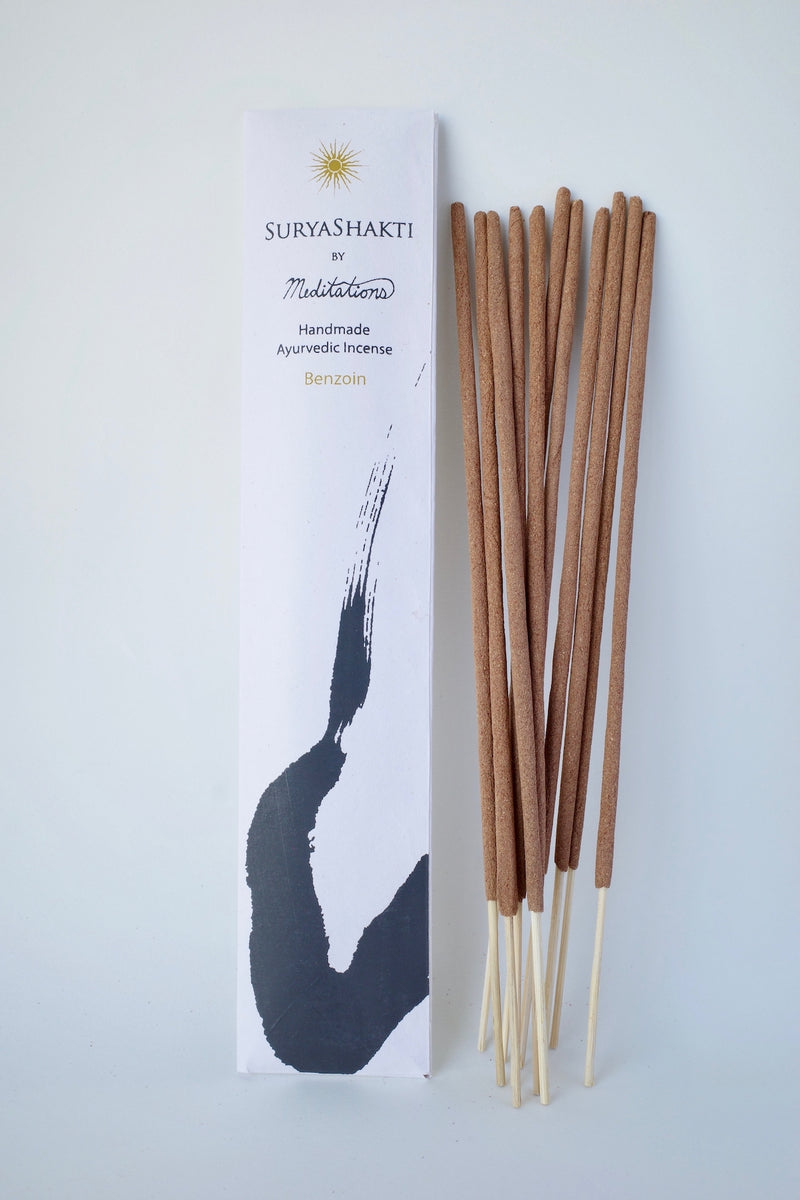 SuryaShakti : Handmade Ayurvedic Incense (ベンゾイン)