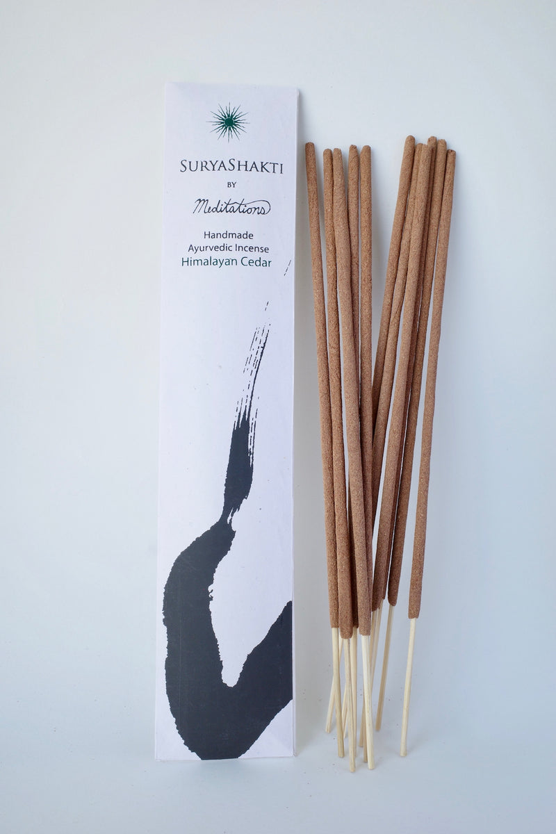 SuryaShakti : Handmade Ayurvedic Incense (ヒマラヤン・シダー)